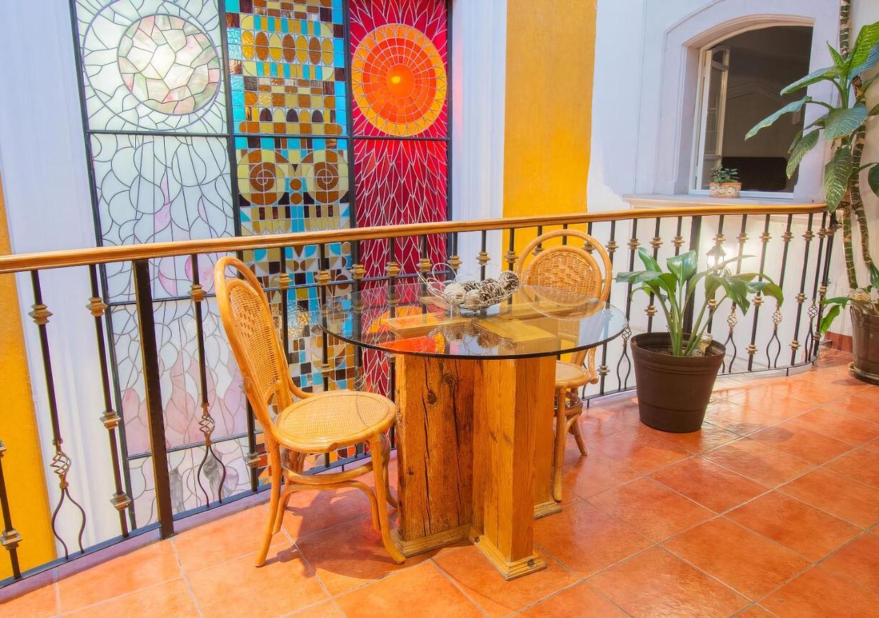 Hotel Casona Los Vitrales Сакатекас Экстерьер фото