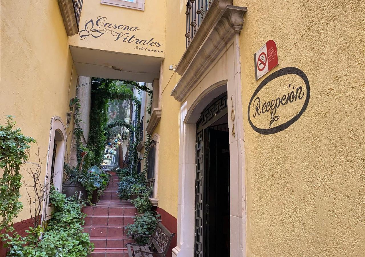 Hotel Casona Los Vitrales Сакатекас Экстерьер фото