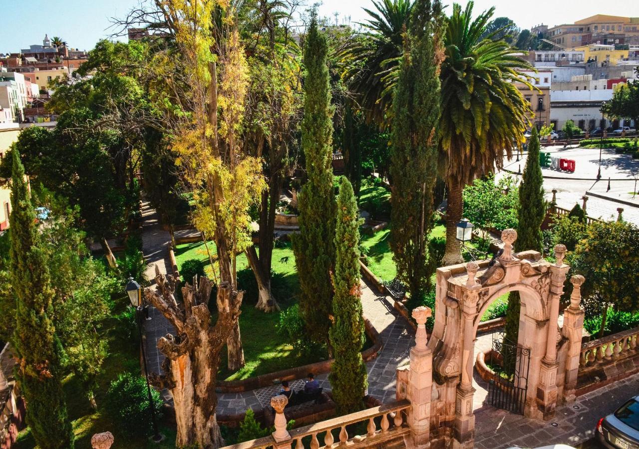 Hotel Casona Los Vitrales Сакатекас Экстерьер фото