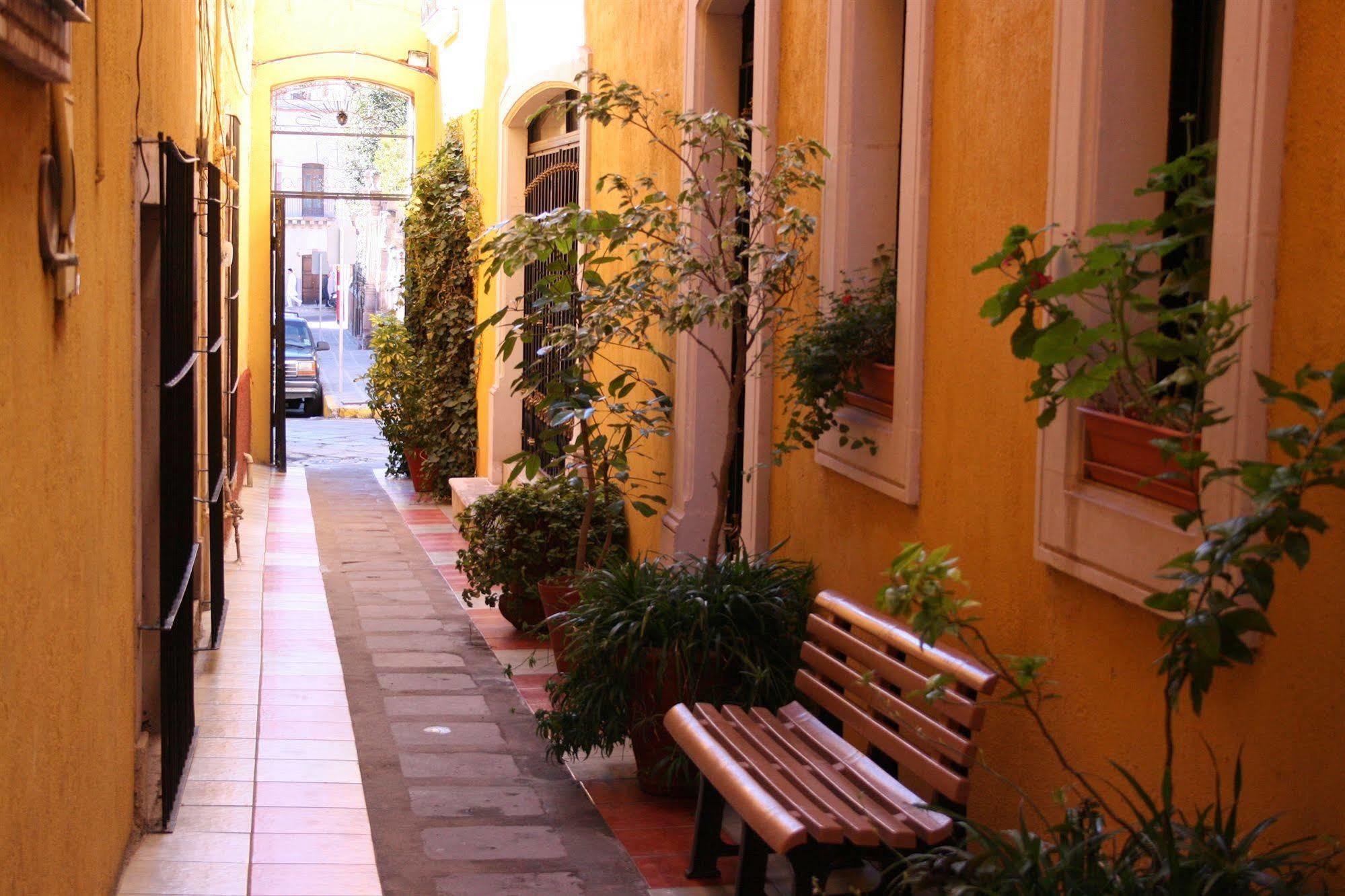 Hotel Casona Los Vitrales Сакатекас Экстерьер фото